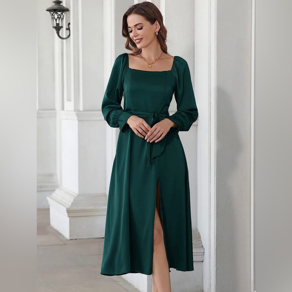 Satin dress